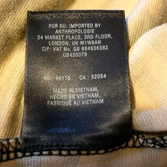 Anthropologie HD In Paris Saraid Stripe Jersey Knit Dress - Picture 10 of 11